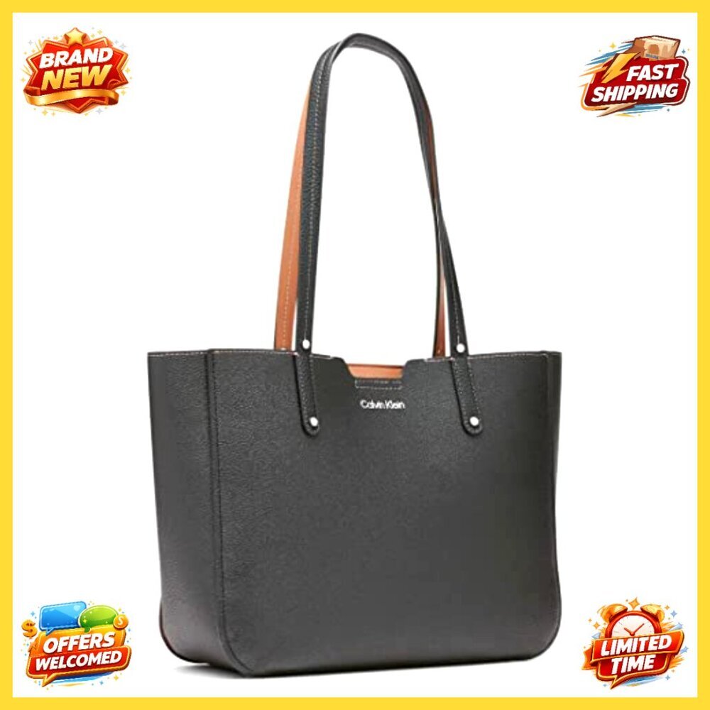 Large Organizational Tote with Tablet Slot and Multiple Pockets for Work or - Picture 5 of 5